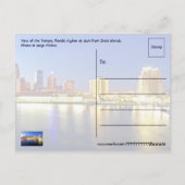 Tampa, Florida, U.S.A. Postkarte (Rückseite)