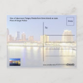 Tampa, Florida, U.S.A. Postkarte (Rückseite)