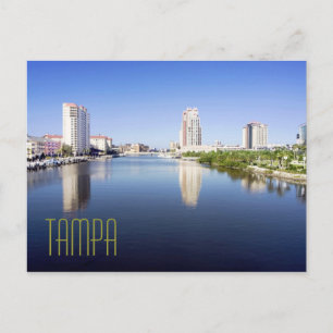 Tampa, Florida, U.S.A. Postkarte