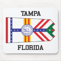 Tampa, Florida USA Flag