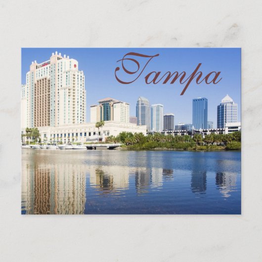 Tampa, Florida, USA Postkarte (Vorderseite)