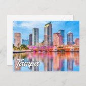 Tampa, Florida, USA Postkarte (Vorne/Hinten)