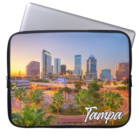 Tampa, Florida, Vereinigte Staaten Laptopschutzhülle (Vorderseite)
