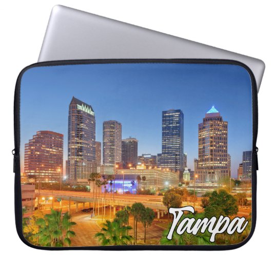 Tampa, Florida, Vereinigte Staaten Laptopschutzhülle (Vorderseite)