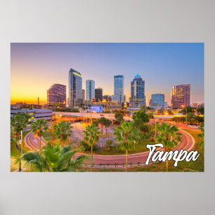 Tampa, Florida, Vereinigte Staaten Poster
