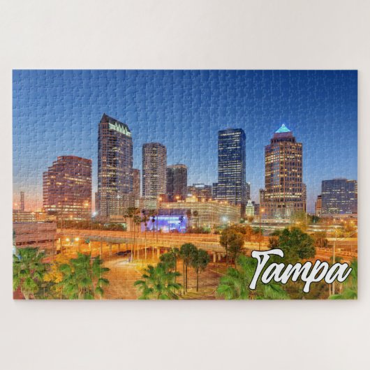 Tampa, Florida, Vereinigte Staaten Puzzle (Horizontal)