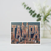 Tampa, Florida Vintage Travel Postkarte (Stehend Vorderseite)