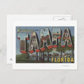 Tampa, FloridaLarge Letter ScenesTampa, FL Postkarte (Vorne/Hinten)