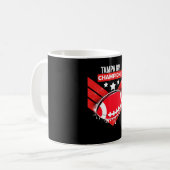 Tampa Fotball Champions 2021 Kaffeetasse (Vorderseite Links)