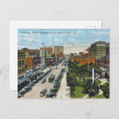 Tampa - Franklin Street Postkarte (Vorne/Hinten)