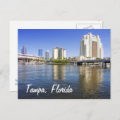 Tampa from Harbour Island Postkarte (Vorne/Hinten)