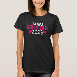Tampa Mädchen-Trip 2023 Frauen-Junggesellinnenabsc T-Shirt