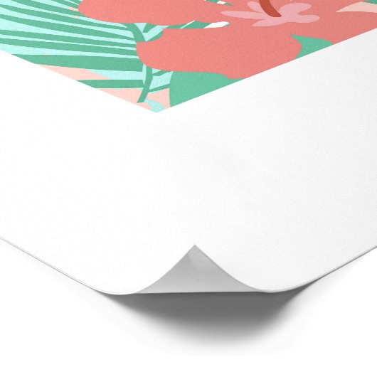 Tampa Map Print, 30"x40" Poster (Ecke)