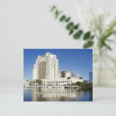 Tampa, Marriott, Waterside, Hotel & Marina Postkarte (Stehend Vorderseite)