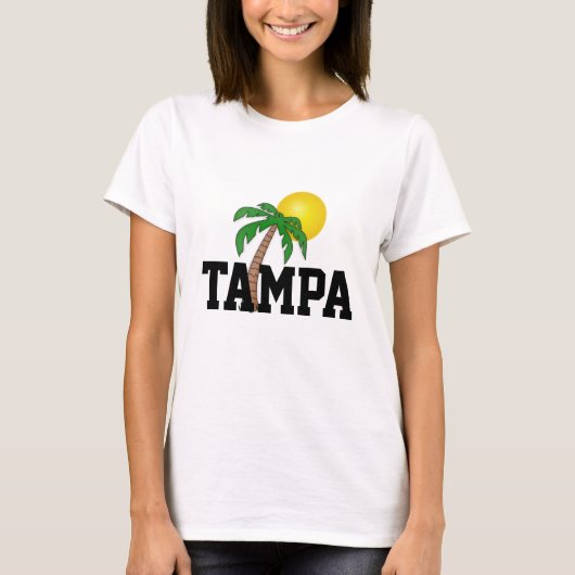 Tampa, Palme Florida T-Shirt (Vorderseite)