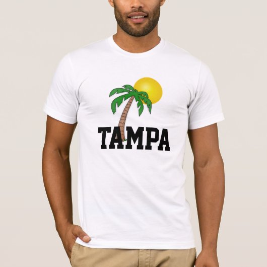 Tampa, Palme Florida T-Shirt (Vorderseite)