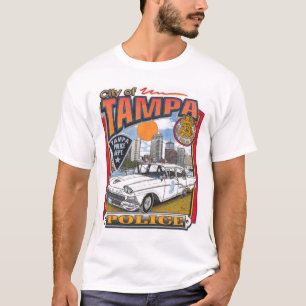 Tampa-Polizei-Abteilung Vintag T-Shirt