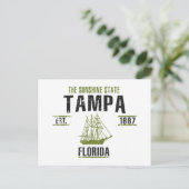 Tampa Postkarte (Stehend Vorderseite)