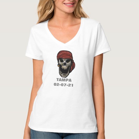 TAMPA SKULL T-Shirt (Vorderseite)