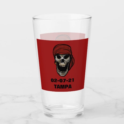 TAMPA SKULLS GLAS (Vorderseite)
