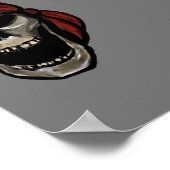 TAMPA SKULLS POSTER (Ecke)