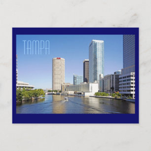 Tampa, Stadt am Golf Postkarte