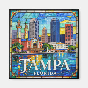Tampa Waterfront Stadtbild 🌴 Magnet