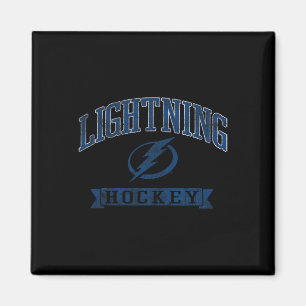 Tampa Y Lightning Vintage Hockey Grau Offiziell L Magnet