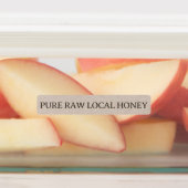 Tamper-deutliches Siegel Honey Jar Security Vinyl Etiketten (Befestigt)