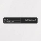 Tamper-Proof-Siegel-Etiketten für schwarz-weiße dü Etiketten (Design 1)