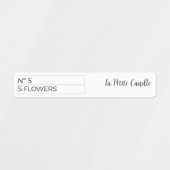 Tamper-Proof-Siegel-Etiketten für schwarz-weiße dü Etiketten (Design 2)