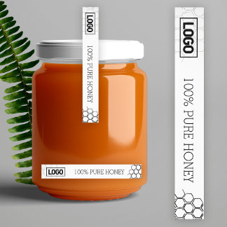 Tamper-Proof-Siegel für das Logo "Thin Honey"