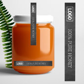 Tamper-Proof-Siegel für das Logo "Thin Honey"