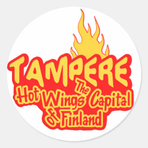 Tampere Hot Wings Aufkleber