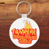 Tampere Hot Wings Schlüsselanhänger (Vorderseite)