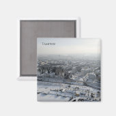Tampere im Winter Magnet (Vorderseite/Rückseite)