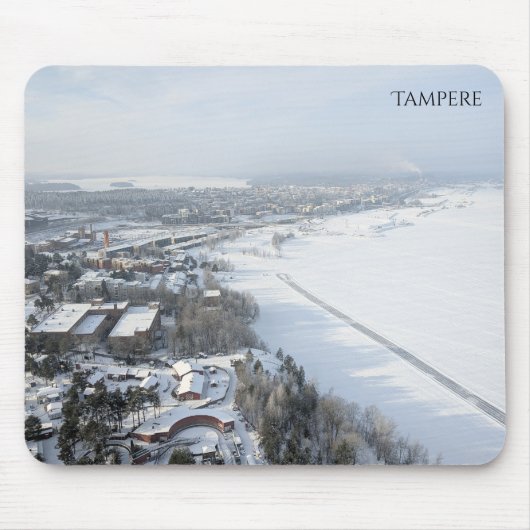 Tampere im Winter Mousepad (Vorne)