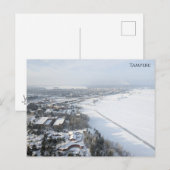Tampere im Winter Postkarte (Vorne/Hinten)