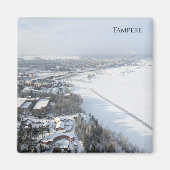 Tampere in Winter Magnet (Vorne)