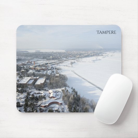 Tampere in Winter Mousepad (Mit Mouse)