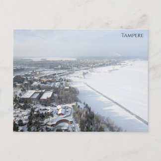Tampere in Winter Postkarte