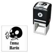 Tampon encreur personnalisé - Sie gehen Mädchen Permastempel (Beispiel)