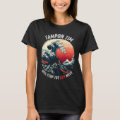Tampon Tim wird die Red Wave Funny Harris Whe stop T-Shirt (Vorderseite)