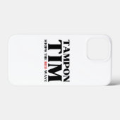 Tampon Tim wird die Red Wave-Tim Walz 2024 stoppen Case-Mate iPhone Hülle (Rückseite (Horizontal))