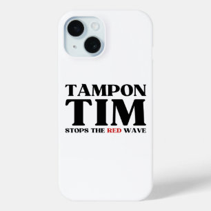 Tampon Tim wird die Red Wave-Tim Walz 2024 stoppen Case-Mate iPhone Hülle