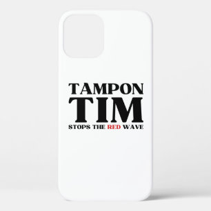 Tampon Tim Wird Die Rote Welle Stoppen-Tim Walz 20 Case-Mate iPhone Hülle