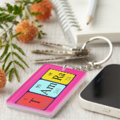 Tamra Periodenschlüsselring Schlüsselanhänger (Vorderseite rechts)