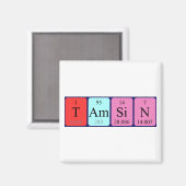 Tamsin-Periodenmagnet Magnet (Vorderseite/Rückseite)