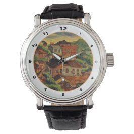 Tamsui & Chen Cheng Po/Taiwan Vintage Art Mode Armbanduhr