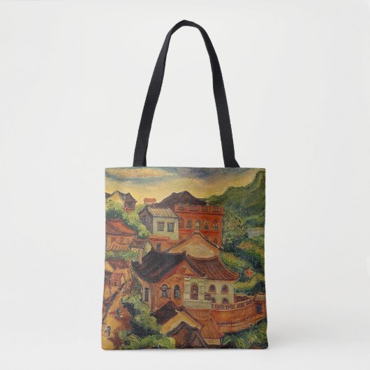 Tamsui & Chen Cheng Po/Taiwan Vintage Kunsttaschen Tasche (Vorderseite)